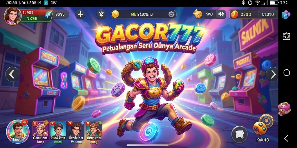 Tampilan gameplay GACOR777 yang seru dan penuh aksi.