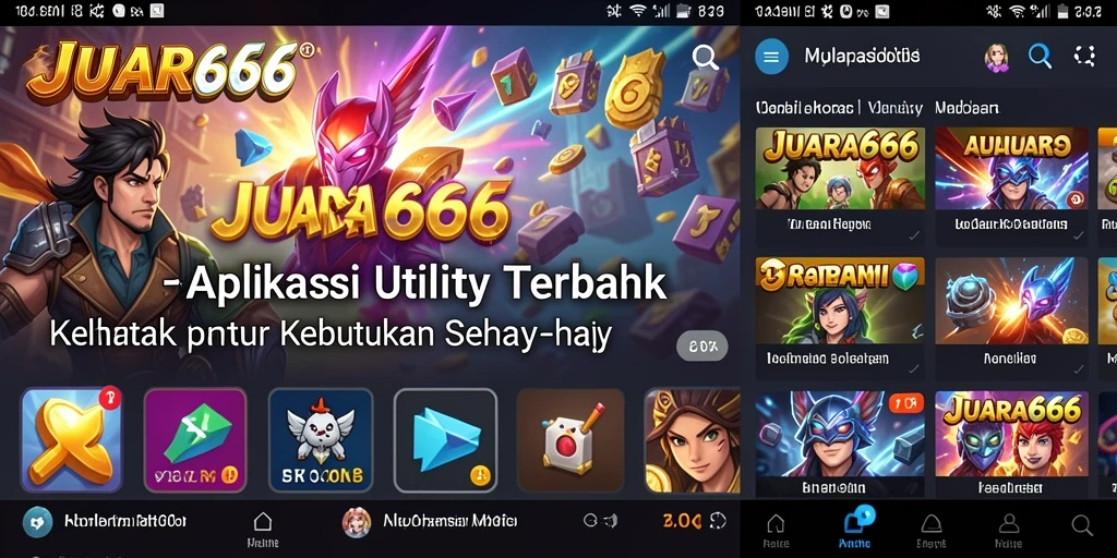 Tampilan antarmuka JUARA666 yang sederhana dan fungsional.