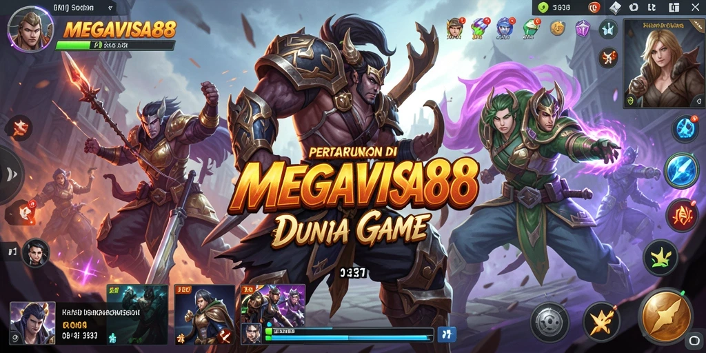 Gameplay seru dan dinamis MEGAVISA88 dengan pertarungan yang mendebarkan.
