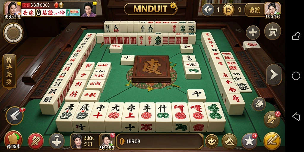 Screenshot gameplay <strong>MNDUIT</strong> menampilkan serunya permainan Mahjong.