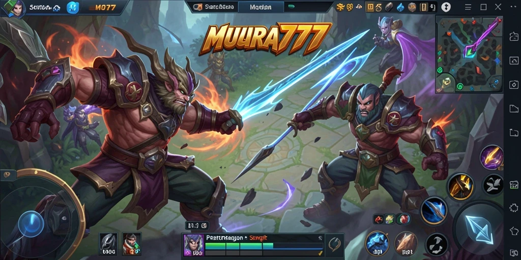 Gameplay seru dengan pertarungan tim di MUARA777.